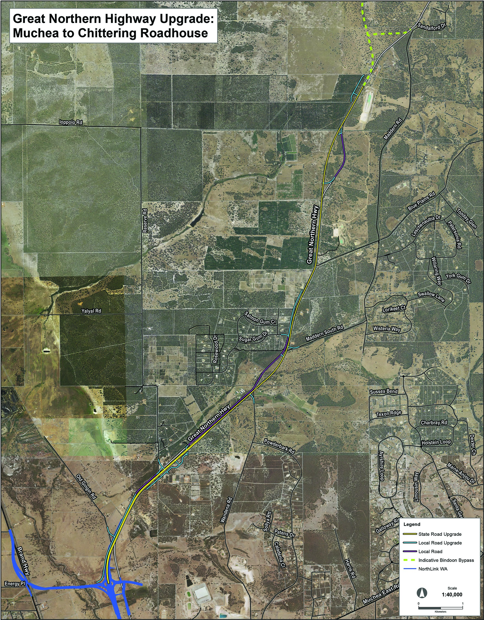 Muchea North Map - April 2018